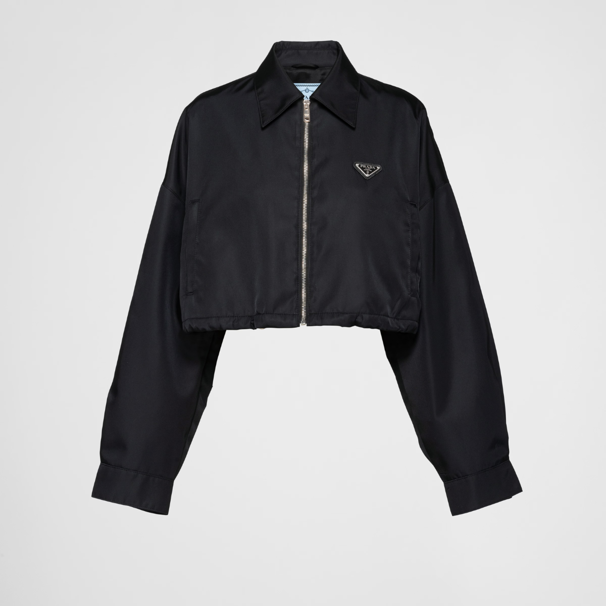 Re-Nylon cropped blouson jacket – discover the perfect blend of style and sustainability with our Re-Nylon cropped – LUX VERSE Luxury Designer Fashion Outlet