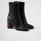 Leather booties – these leather booties have a sleek, refined design and a versatile character – LUX VERSE Luxury Designer Fashion Outlet