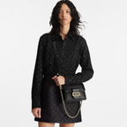 Mini Dauphine – its striking design is enhanced with clever details like a magnetic lock – LUX VERSE Luxury Designer Fashion Outlet