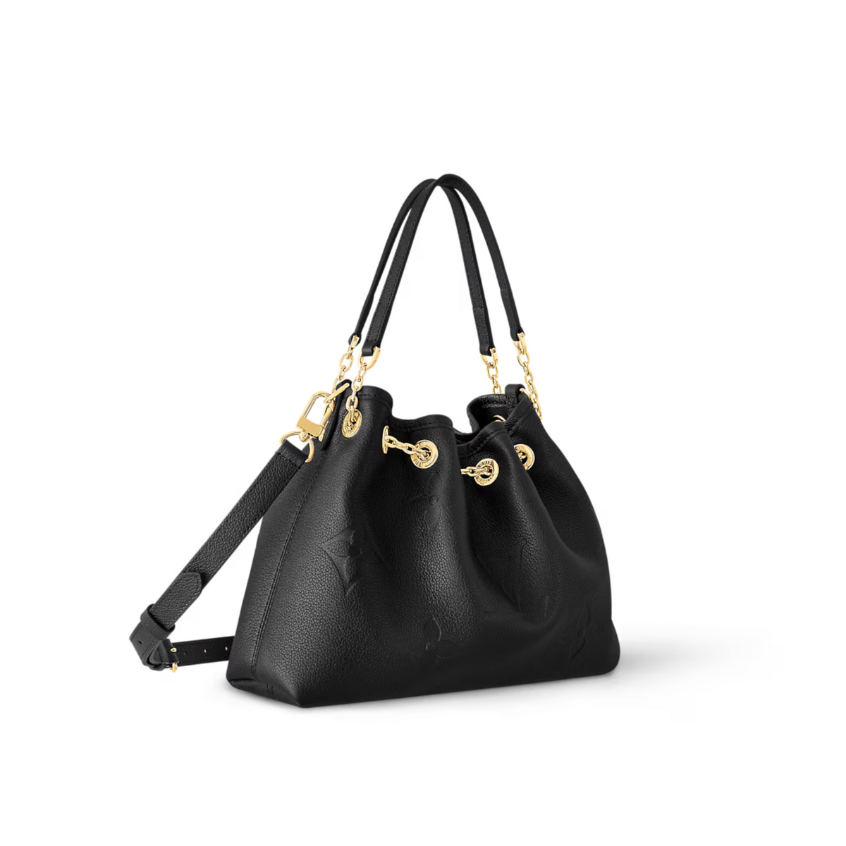 Bundle Bag – it has two handles for fashionable hand carry as well as an adjustable and removable – LUX VERSE Luxury Designer Fashion Outlet