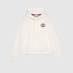 Cotton Jersey Hooded Sweatshirt – a subtle logo feel is woven throughout the collection in an exploration of the – LUX VERSE Luxury Designer Fashion Outlet