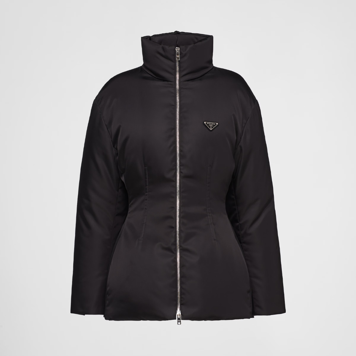 Re-Nylon down iconic jacket – this down jacket is made of Re-Nylon, the iconic and innovative regenerated nylon – LUX VERSE Luxury Designer Fashion Outlet