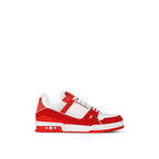 Trainer Sneaker Crystal Red – the two-tone color palette highlights the elaborate construction of this iconic – LUX VERSE Luxury Designer Fashion Outlet