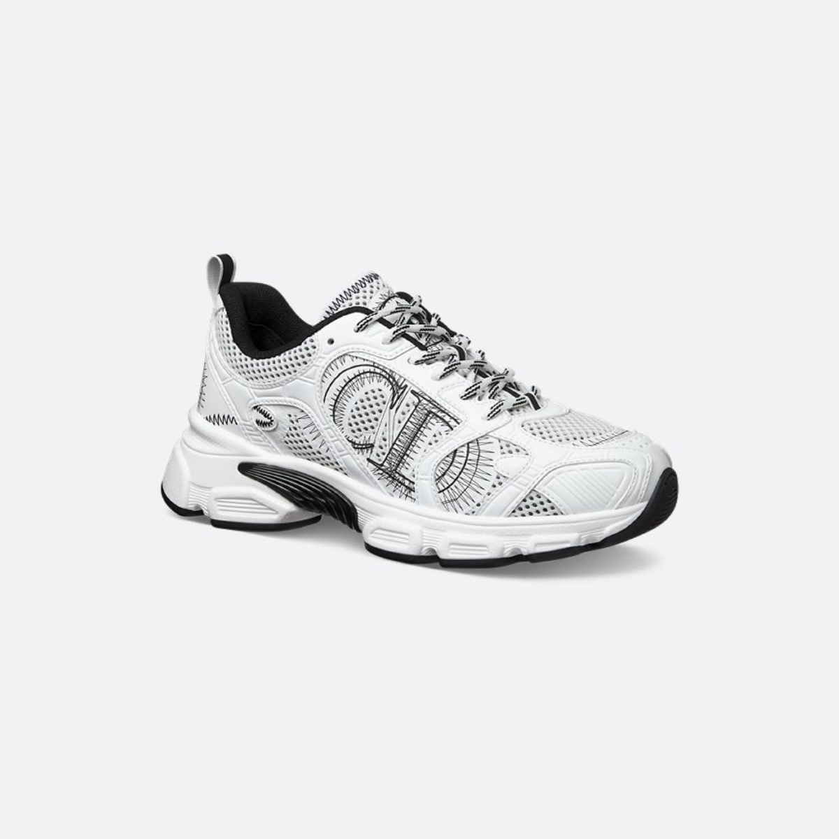 Chrono Sneaker Leather – the Chrono sneaker revisits the running shoe with the House's couture codes – LUX VERSE Luxury Designer Fashion Outlet