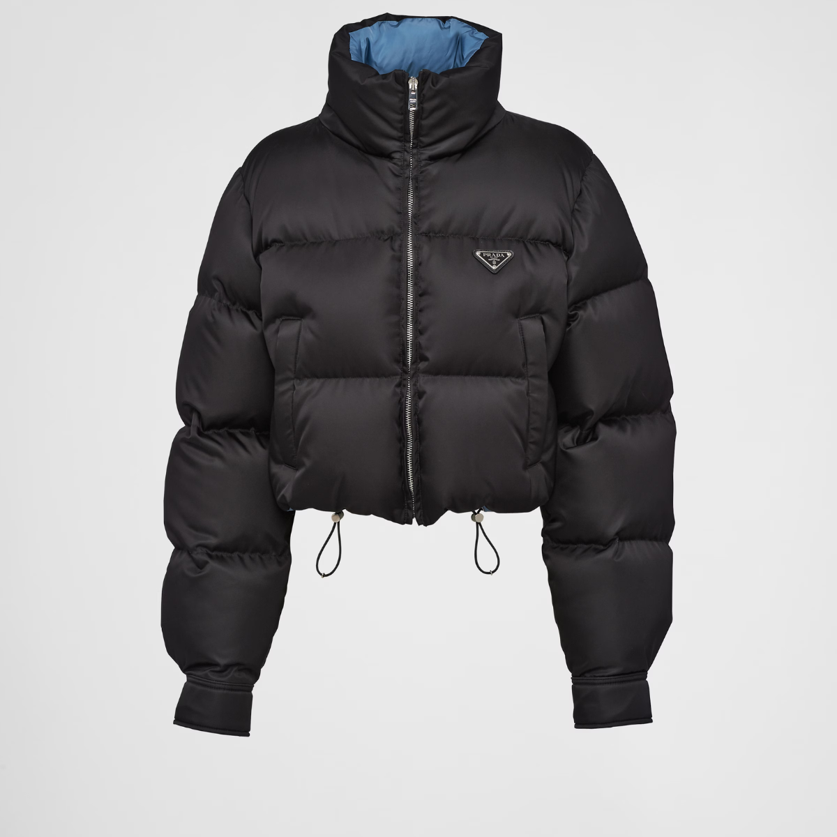 Re-Nylon cropped down jacket – stay warm and stylish with the Re-Nylon cropped down jacket – LUX VERSE Luxury Designer Fashion Outlet