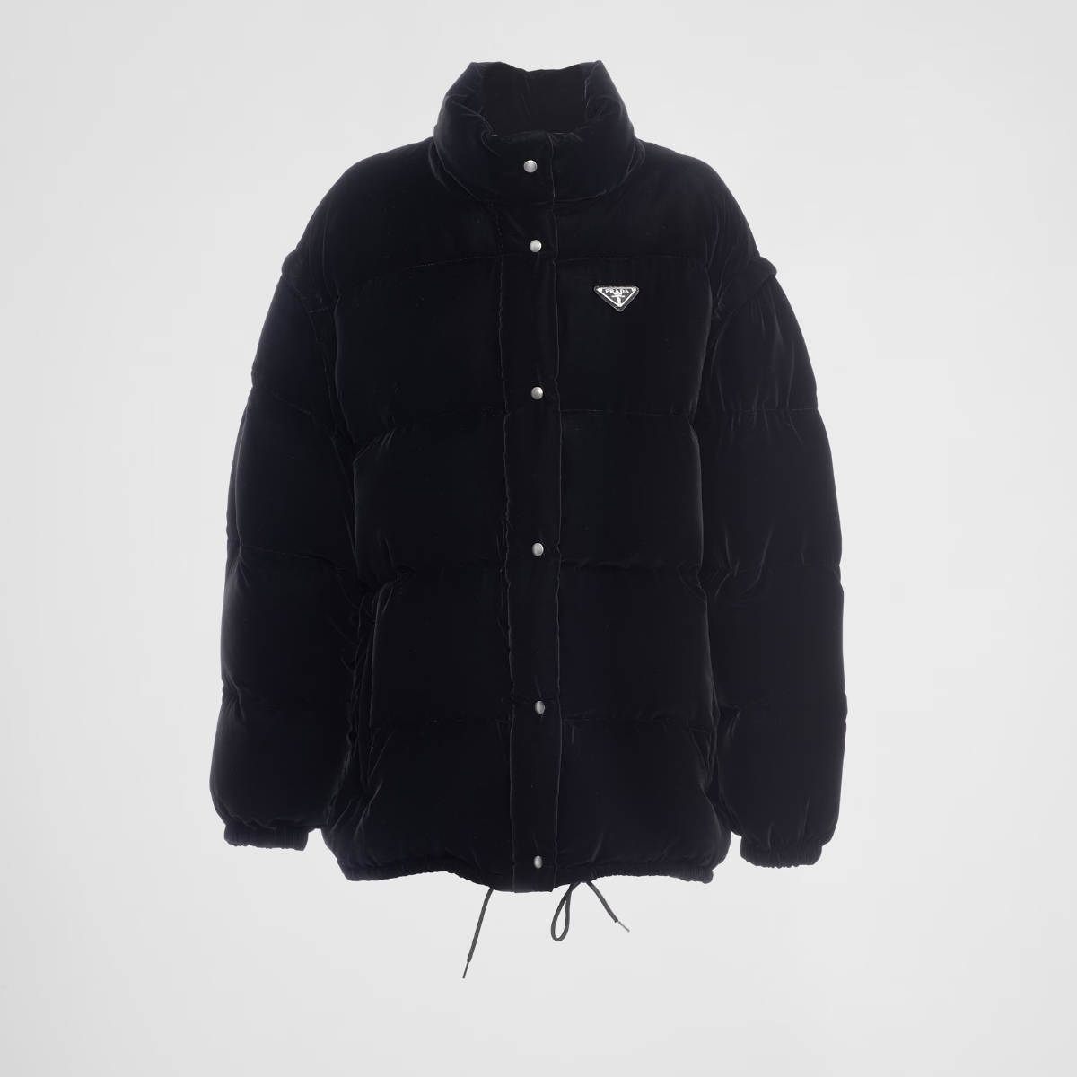 Convertible velvet down jacket – oversized volumes and new materials mix to create a new outerwear concept that – LUX VERSE Luxury Designer Fashion Outlet