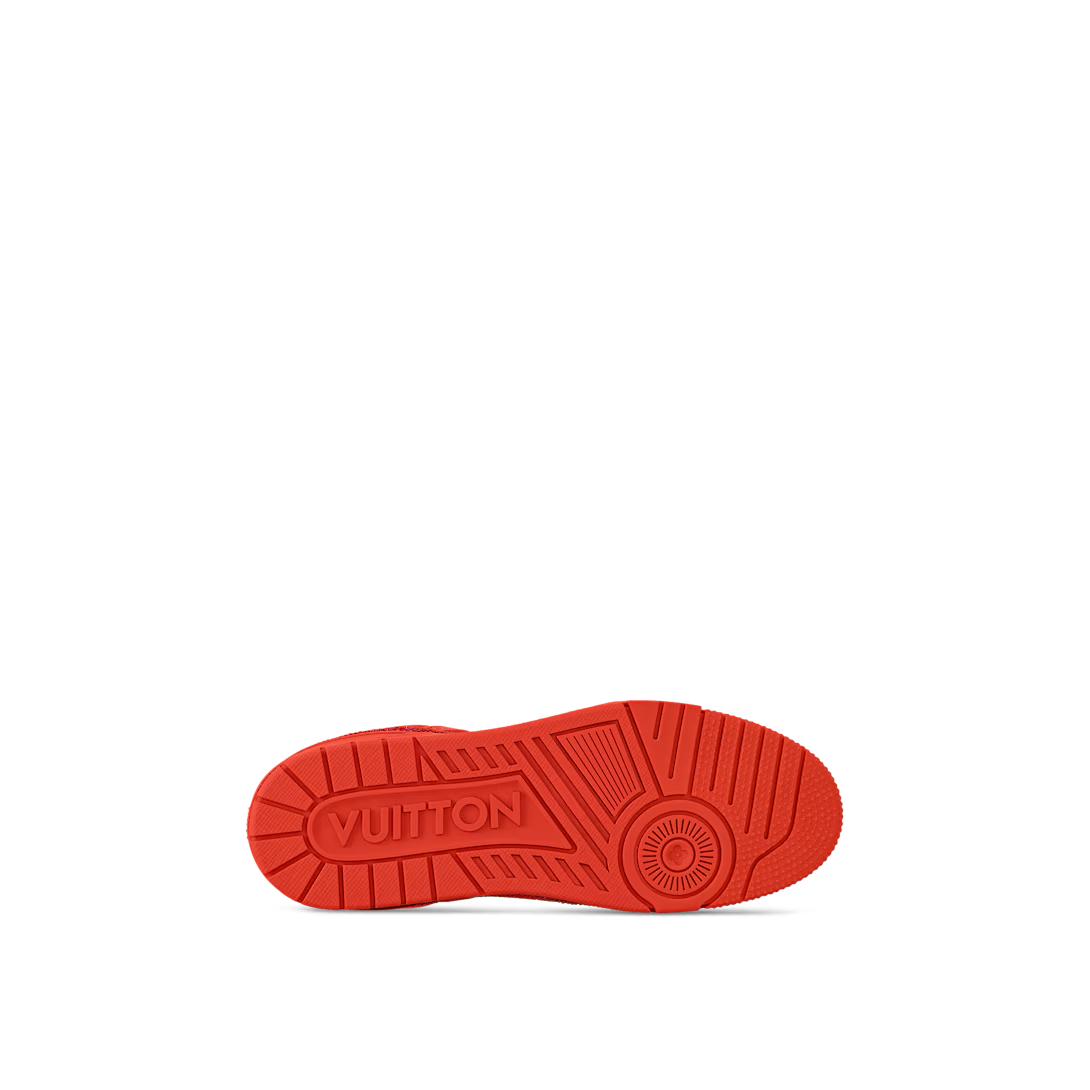 Trainer Sneaker Orange Crystal – this exceptional interpretation of the Trainer sneaker is covered in sparkling – LUX VERSE Luxury Designer Fashion Outlet