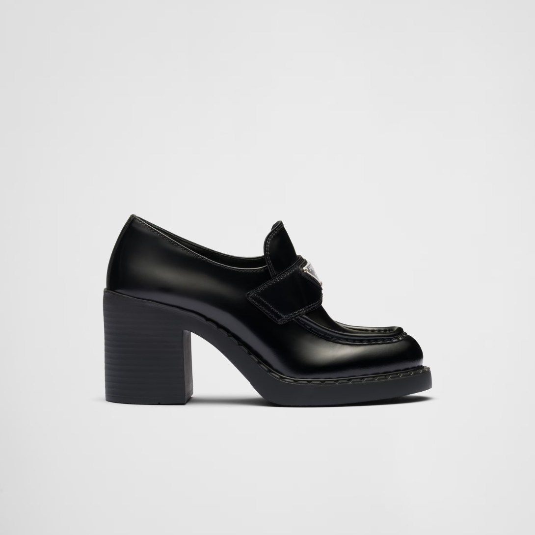 Chocolate brushed loafers – by subverting the rules of luxury, presents this iconic loafer style and redefines – LUX VERSE Luxury Designer Fashion Outlet