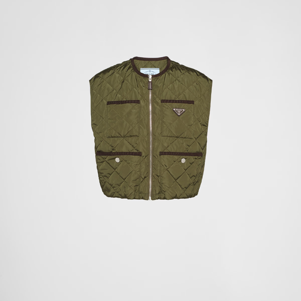 Quilted light Re-Nylon vest – experience lightweight warmth with the Quilted light Re-Nylon vest – LUX VERSE Luxury Designer Fashion Outlet