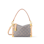Side Trunk MM – with its elegant Parisian color palette and gold-toned details, the Side Trunk MM – LUX VERSE Luxury Designer Fashion Outlet