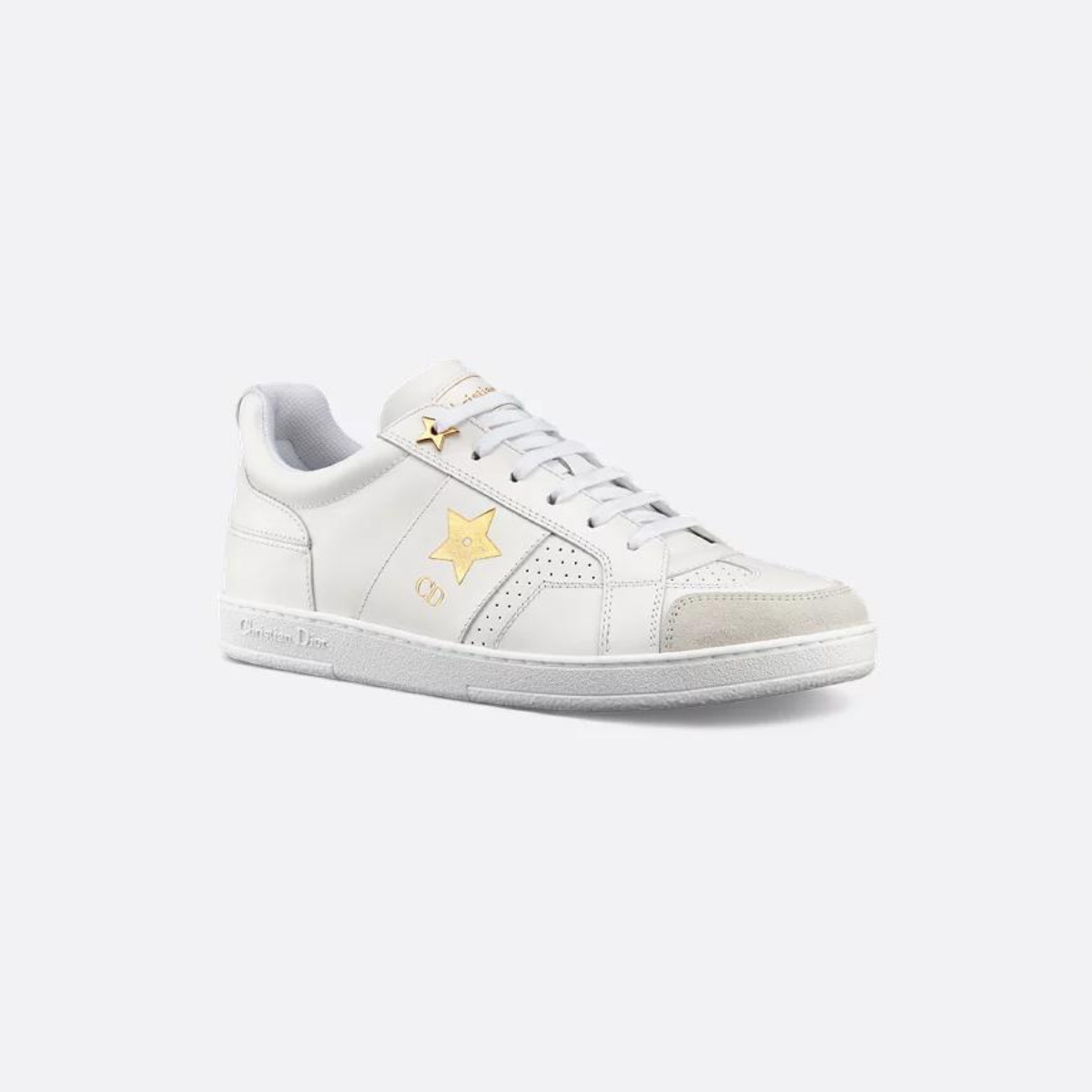 Star Sneaker Calfskin Suede – the Star sneaker, a House essential, is distinguished by its timeless lines – LUX VERSE Luxury Designer Fashion Outlet