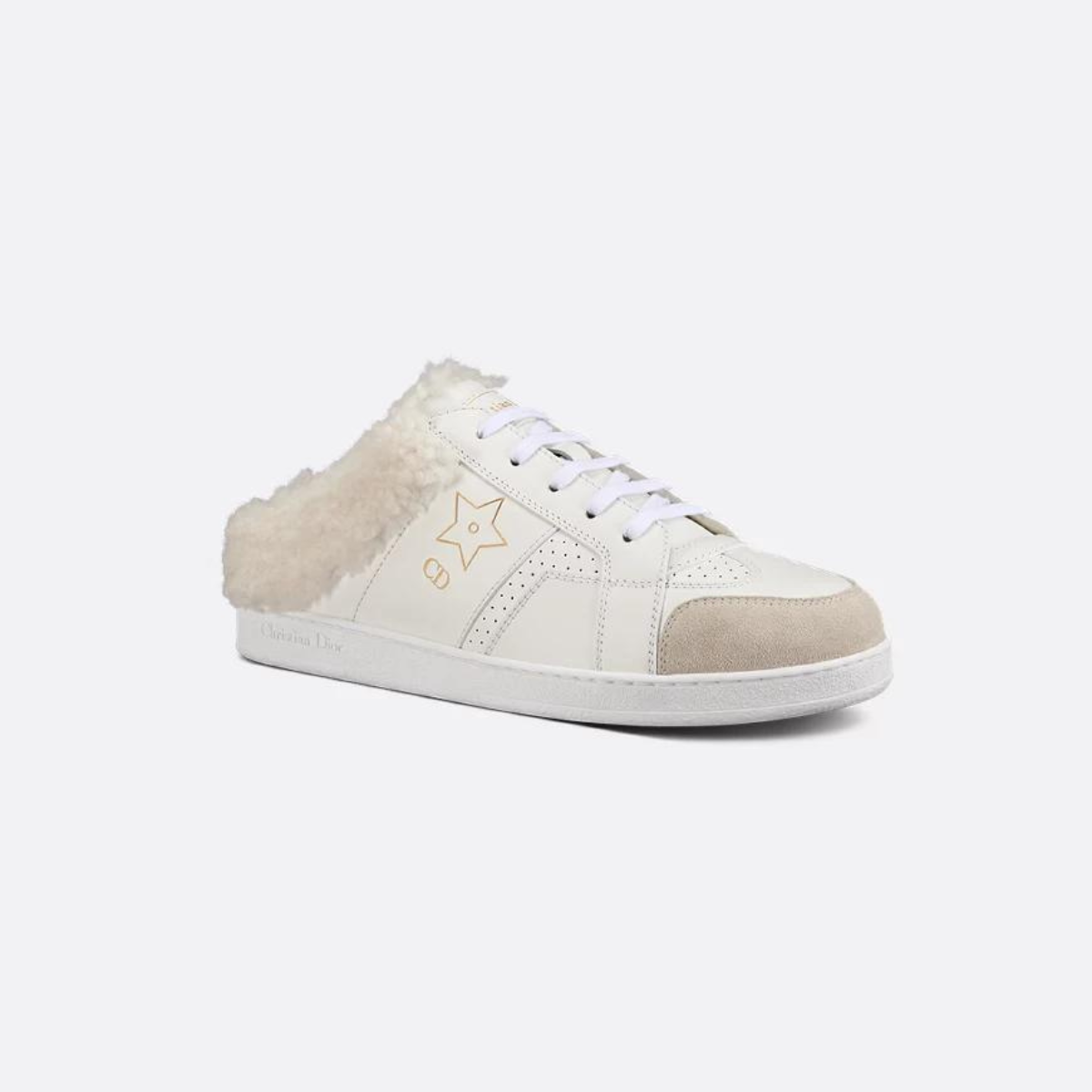 Star Sneaker Calfskin Shearling – a new House essential, the Star sneaker offers an ultra comfortable new silhouette – LUX VERSE Luxury Designer Fashion Outlet
