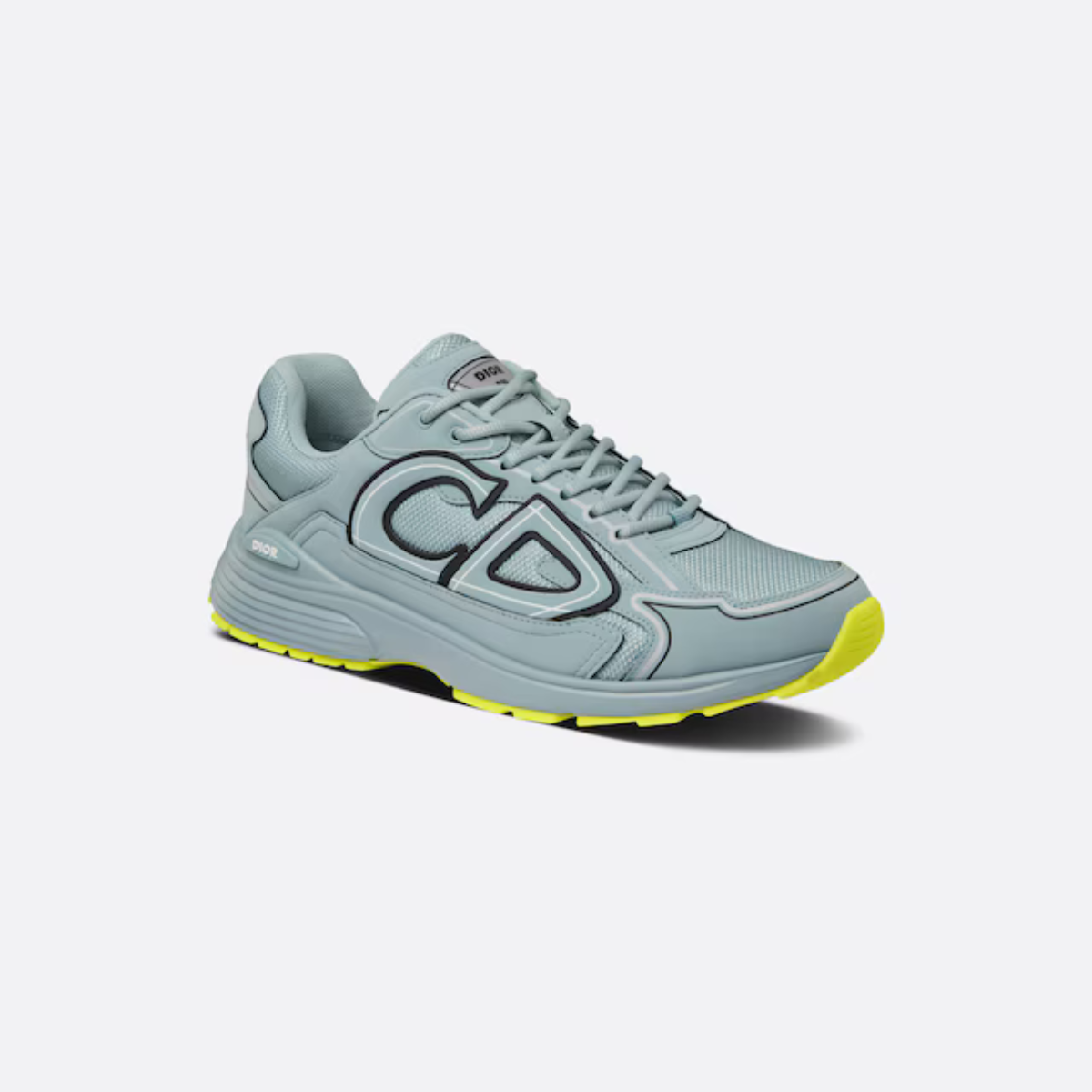 B30 Sneaker Modern Sporty – crafted in technical fabric, it is enhanced by a gray reflective CD30 signature – LUX VERSE Luxury Designer Fashion Outlet