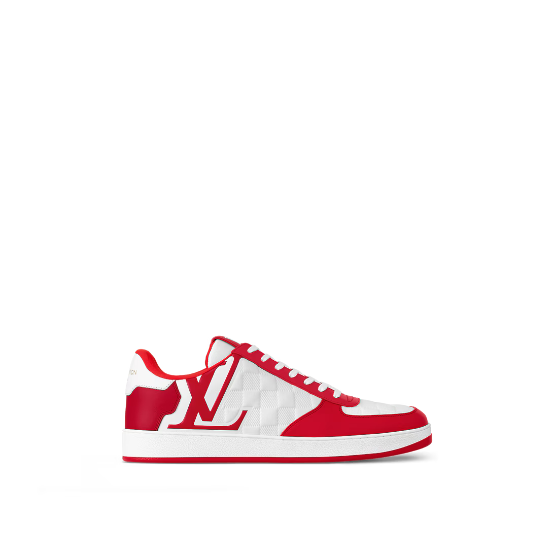 Rivoli Sneaker Red – a bicolor rubber outsole completes this model, which features a shape-memory – LUX VERSE Luxury Designer Fashion Outlet