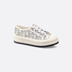 Platform Sneaker Oblique Cotton – the Walk'n'platform sneaker enhances the line with a modern creation – LUX VERSE Luxury Designer Fashion Outlet