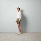 Waterproof nylon swim shorts with GG – first used in the 1970s, the GG logo was an evolution of the original rhombi design – LUX VERSE Luxury Designer Fashion Outlet