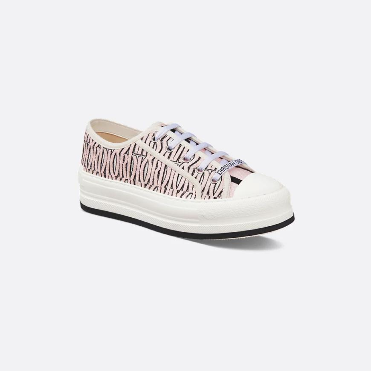 Platform Sneaker Allover Motif – the Walk'n'platform sneaker showcases the collection's signature pale pink Allover – LUX VERSE Luxury Designer Fashion Outlet