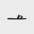 TRIOMPHE MULE in LAMBSKIN WITH STRASS – 100% LAMBSKIN100% Calfskin Lining0.2 IN (5 MM) heelSTACKED LEATHER HEEL – LUX VERSE Luxury Designer Fashion Outlet