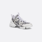 D-Connect Printed Fabric Sneaker – the D-Connect sneaker presents the collection's signature Paris Allover motif – LUX VERSE Luxury Designer Fashion Outlet