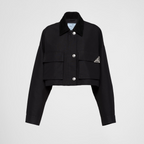 Technical Classic canvas blouson jacket – this jacket reimagines classic menswear silhouettes, giving a more formal look to – LUX VERSE Luxury Designer Fashion Outlet