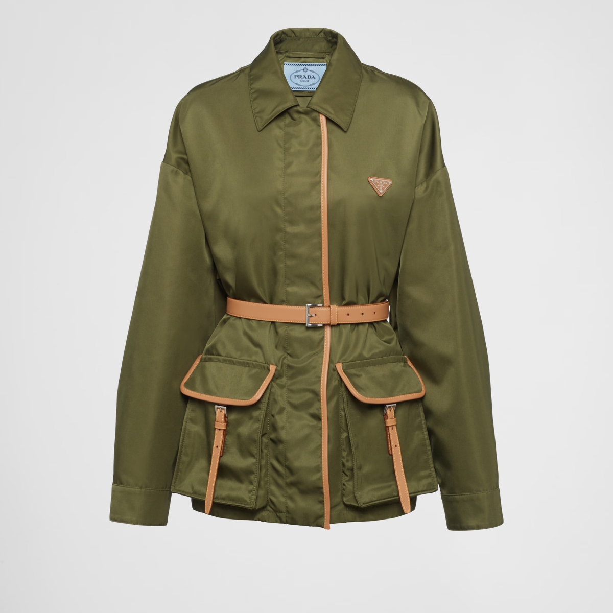 Re-Nylon jacket – this Re-Nylon jacket featuring utility elements accompanied by refined details is – LUX VERSE Luxury Designer Fashion Outlet