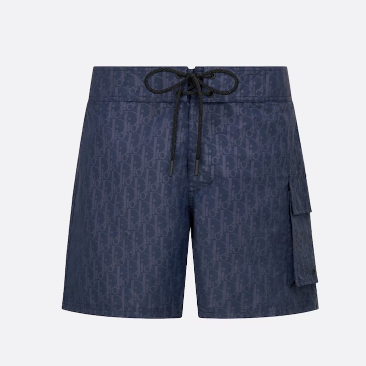 Oblique Swim Shorts – the swim shorts highlight the hallmark Oblique motif – LUX VERSE Luxury Designer Fashion Outlet