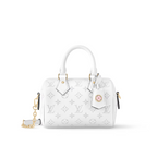 Speedy Bandoulière 20 White – this Speedy Bandoulière 20 handbag is made from smooth calfskin leather, with – LUX VERSE Luxury Designer Fashion Outlet