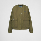 Technical Canvas Jacket – this technical canvas blouson jacket has a clean, sophisticated silhouette that – LUX VERSE Luxury Designer Fashion Outlet