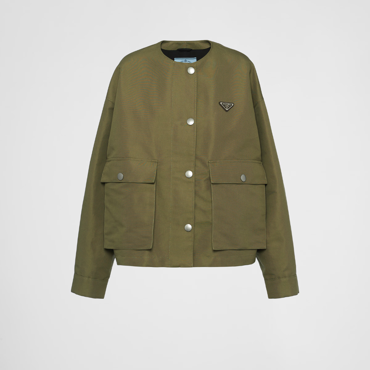 Technical Canvas Jacket – this technical canvas blouson jacket has a clean, sophisticated silhouette that – LUX VERSE Luxury Designer Fashion Outlet