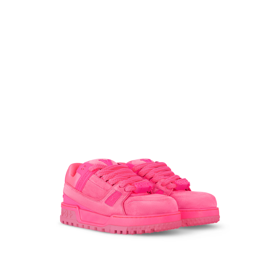 Trainer Maxi Classic Sneaker – this edition of the Trainer Maxi sneaker is made of synthetic nubuck – LUX VERSE Luxury Designer Fashion Outlet