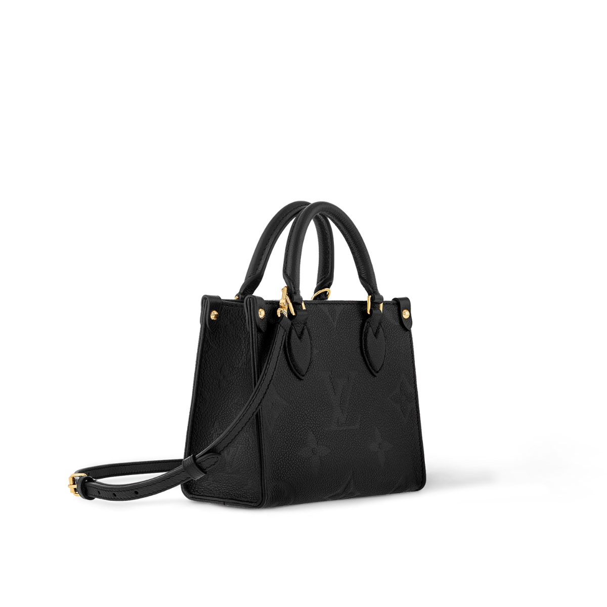 OnTheGo BB Black – the OnTheGo BB is an on-trend micro-bag fashioned from Monogram Empreinte leather, – LUX VERSE Luxury Designer Fashion Outlet