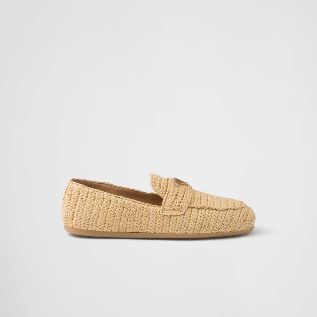 Crochet loafers – these loafers with a tapered silhouette are enhanced by the crochet's texture, which – LUX VERSE Luxury Designer Fashion Outlet