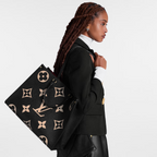 OnTheGo G Black – a stylish and versatile bag for business, shopping or travel, this spacious carryall – LUX VERSE Luxury Designer Fashion Outlet