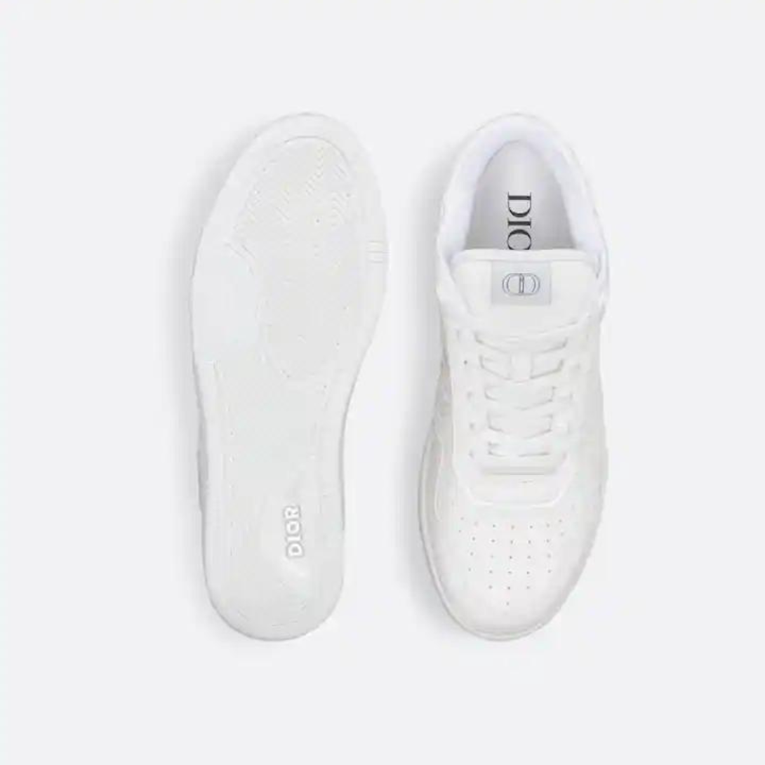 B27 Low-Top Sneaker Leather – crafted in grained calfskin, the style is adorned with tonal Gravity leather panels – LUX VERSE Luxury Designer Fashion Outlet