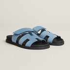 Chypre sandal – techno-sandal in calfskin with anatomical rubber sole and adjustable strap.– LUX VERSE Luxury Designer Fashion Outlet