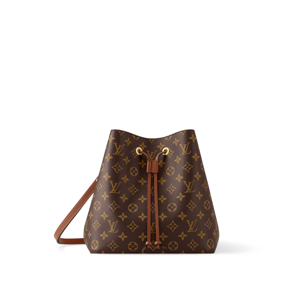 NéoNoé MM Caramel Brown – a true House icon, the NéoNoé bucket bag revisits a 1932 design The original was – LUX VERSE Luxury Designer Fashion Outlet