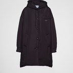 Oversized light Black Re-Nylon raincoat – introducing the Oversized Light Re-Nylon Raincoat, the perfect outerwear for rainy – LUX VERSE Luxury Designer Fashion Outlet