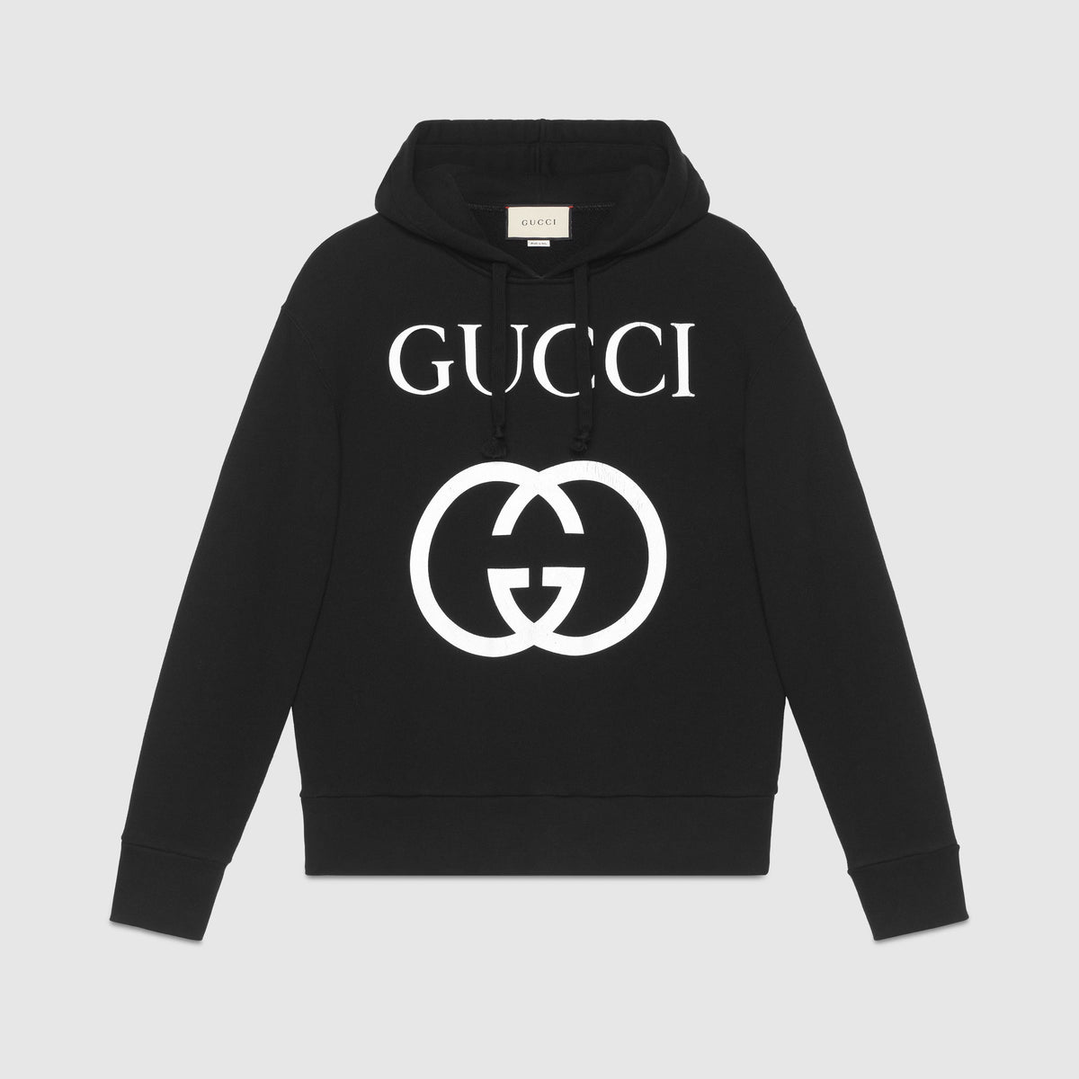 Hooded Sweatshirt with Interlocking G – the now recognisable sweatshirt continues to evolve with each new collection, – LUX VERSE Luxury Designer Fashion Outlet