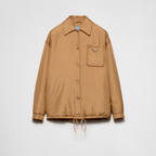 Lightweight Re-Nylon blouson jacket – the soft silhouette of this blouson jacket made of Re-Nylon features ample lines – LUX VERSE Luxury Designer Fashion Outlet