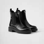 Brushed calf leather Chelsea boots – contemporary silhouette with clean lines for these Chelsea boots made of brushed – LUX VERSE Luxury Designer Fashion Outlet