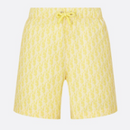 Yellow Oblique Technical Fabric – the swim shorts pay homage to House heritage with the hallmark Oblique motif – LUX VERSE Luxury Designer Fashion Outlet