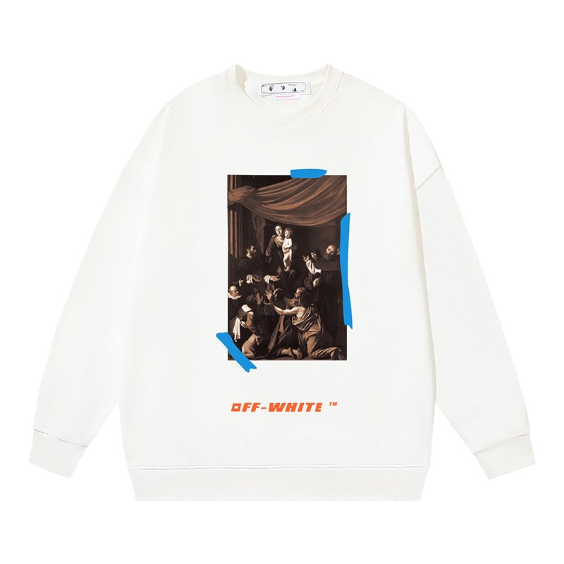 Caravaggio Print Sweatshirt - Men's
