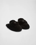 Shearling mules – the soft feel of shearling emphasizes the winter aesthetic of the style – LUX VERSE Luxury Designer Fashion Outlet