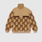 GG JACQUARD HALF-ZIP JACKET