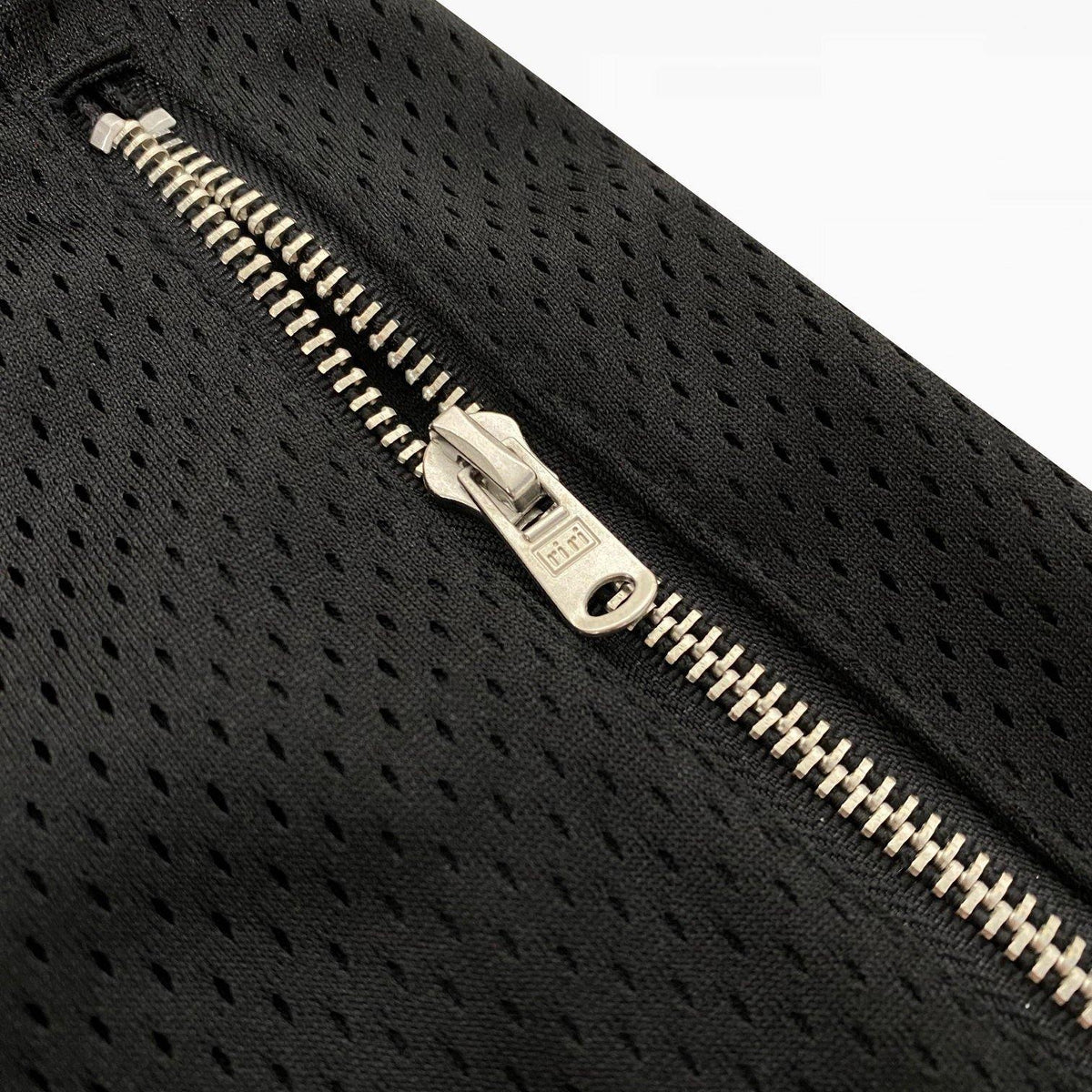 Essentials Black Mesh Shorts - Men's