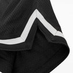 Essentials Black Mesh Shorts - Men's