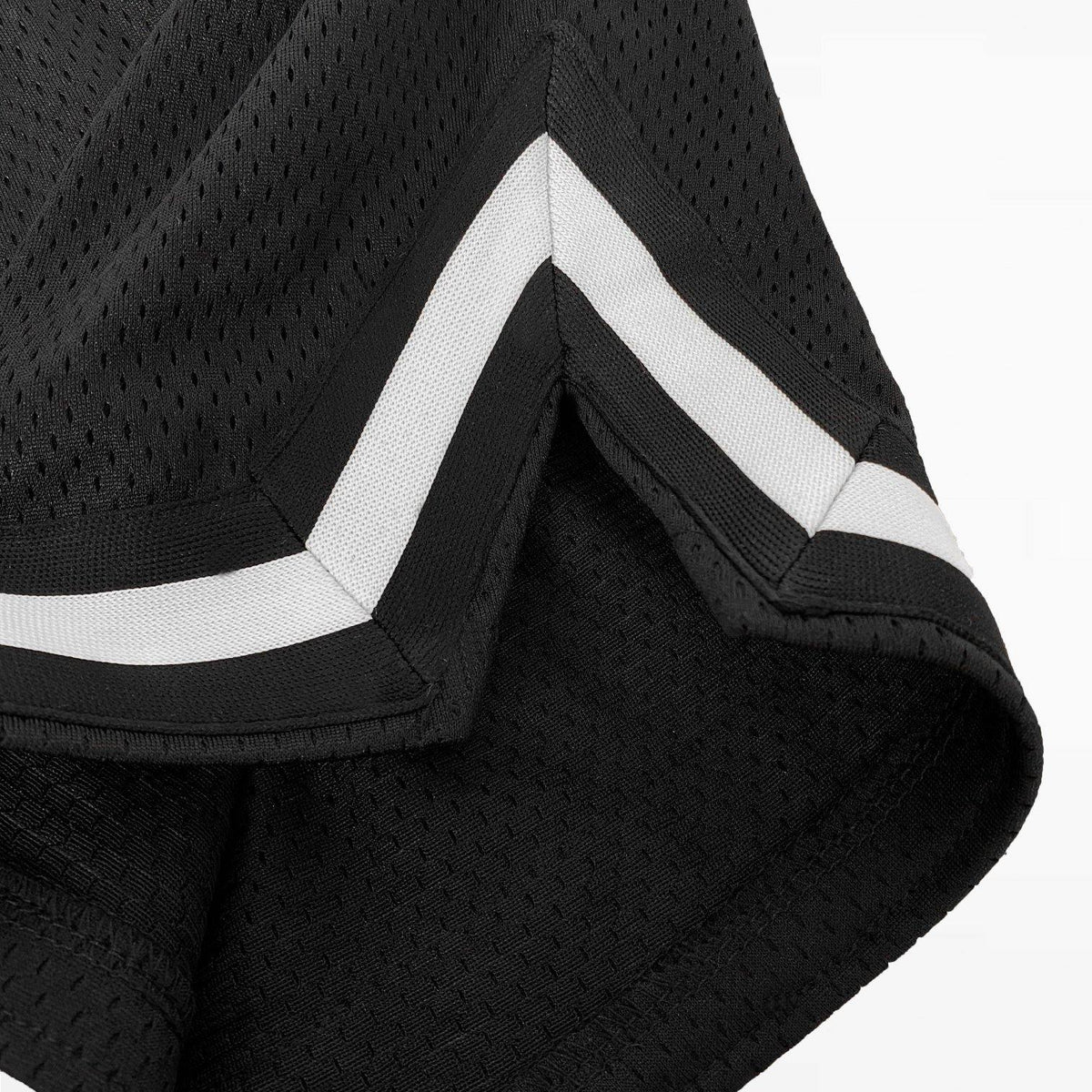 Essentials Black Mesh Shorts - Men's