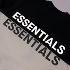Essentials Logo Sweatshirt Schwarz-Weiß – Herren