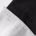Essentials Logo Sweatshirt Schwarz-Weiß – Herren