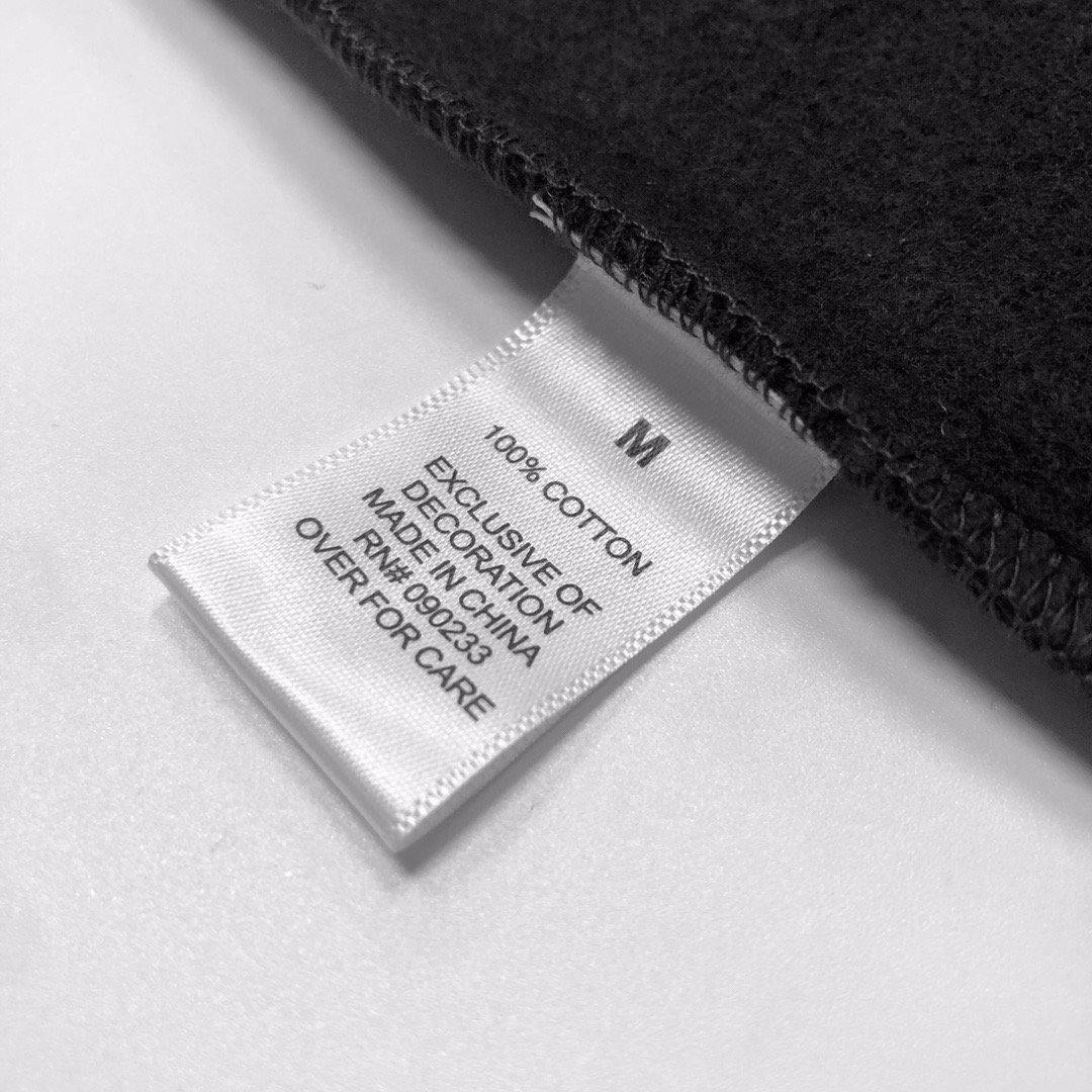 Essentials Logo Sweatshirt Schwarz-Weiß – Herren
